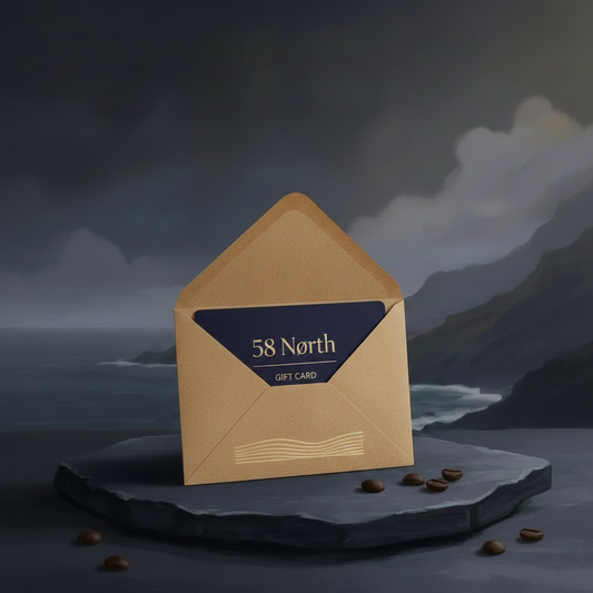 Coffee Gift Cards  | NC 500 | Perfect for Coffee Lovers | 58 Nørth