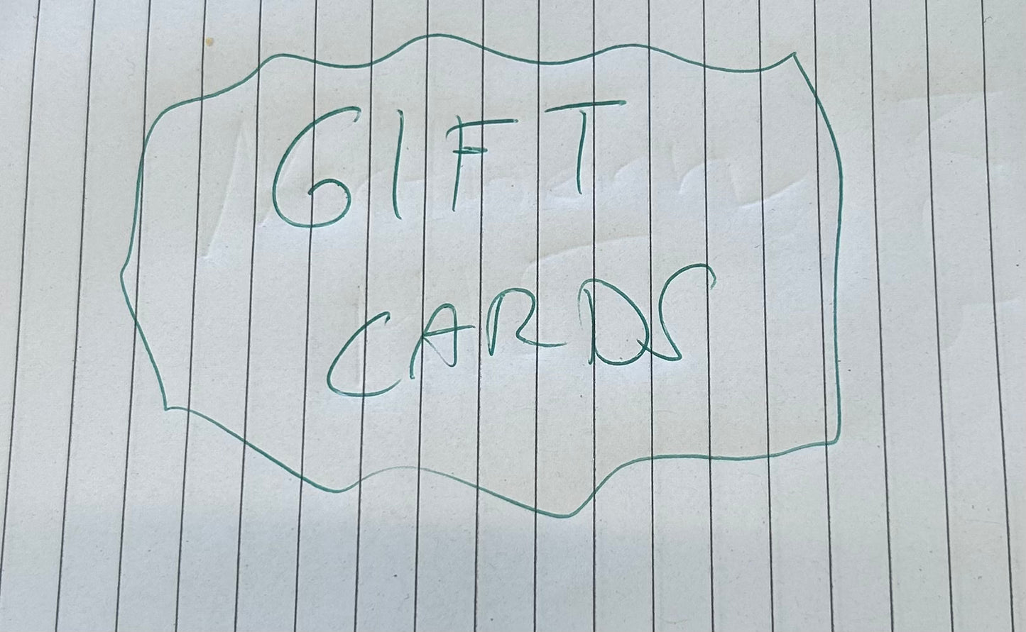 Coffee Gift Cards  | NC 500 | Perfect for Coffee Lovers | 58 Nørth